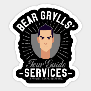 Bear Grylls Sticker